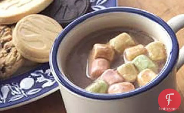 Fácil Quente Choco-Malva Milk Shake