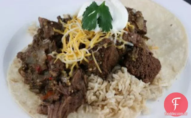 Crockpot Chile Verde Receita