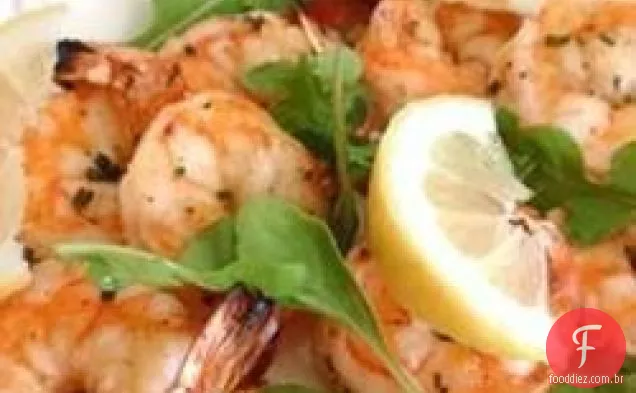 Garlicky Aperitivo Camarão Scampi