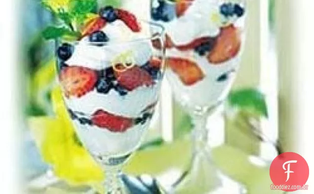 Berry Lemon Mousse Parfait