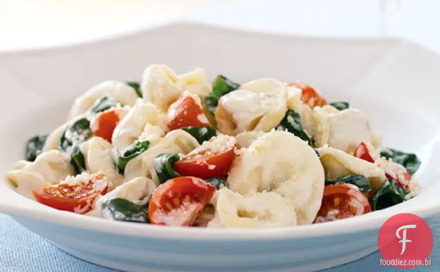 Tortellini De Queijo Estilo Restaurante