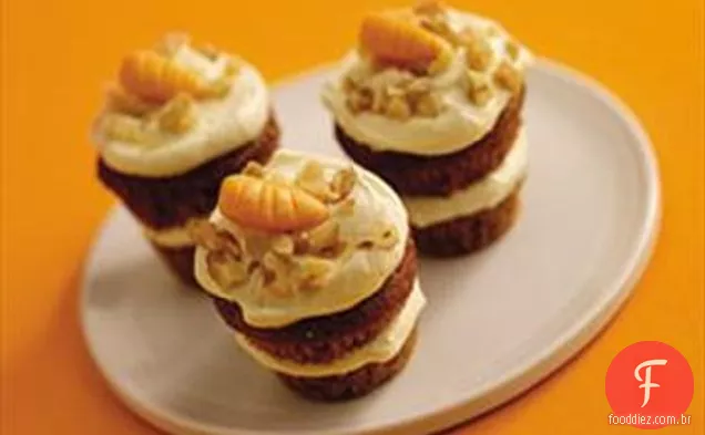 Bolo De Cenoura Minis