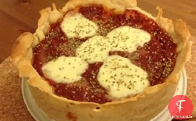O Verdadeiro Chicago Deep Dish Pizza Dough