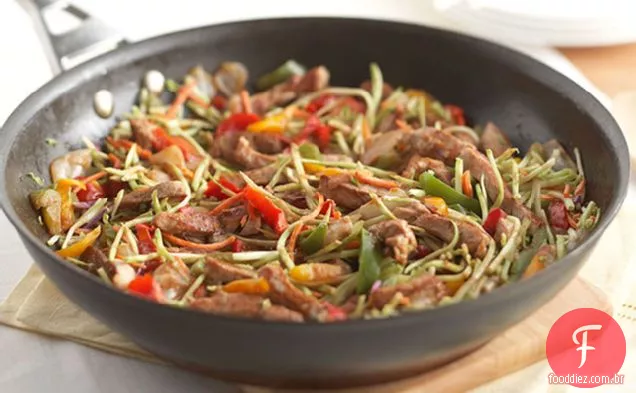 Fritar Carne De Porco Na Hora Do Rush