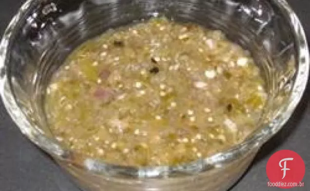 Três Chile Seco Torrado Tomatillo Salsa