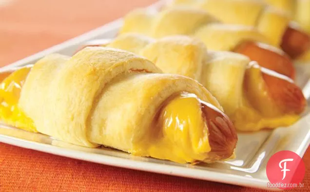Cheesy Múmia Embrulhado Cães