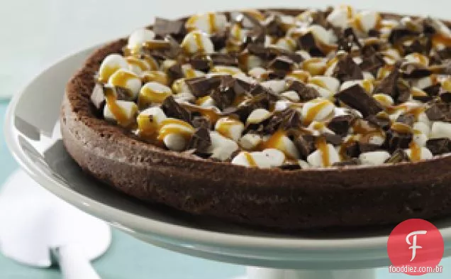 Chocolate-Caramelo Marshmallow Torte
