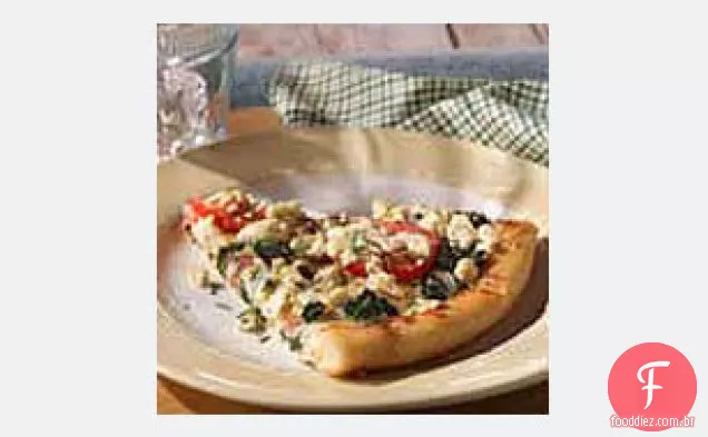 Pizza De Espinafre E Alho