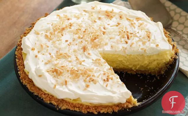 Torta De Queijo Creme De Coco