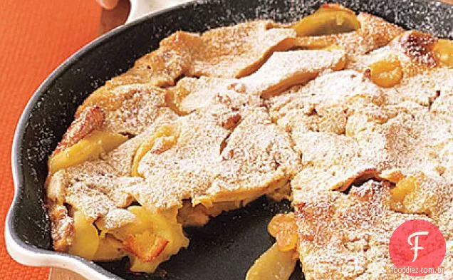 Panqueca De Maçã Do Bebê Holandês