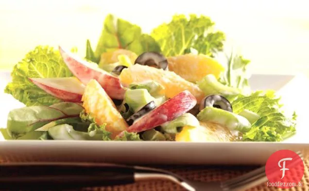 Salada Laranja Cremosa