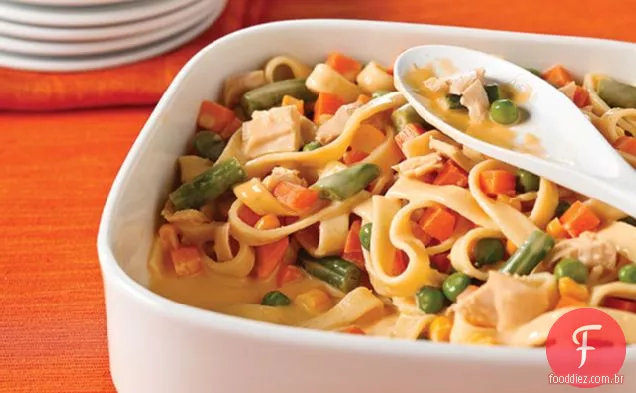 Caçarola de macarrão de atum VELVEETA