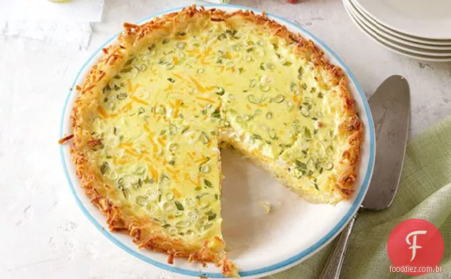Quiche Com Crosta De Batata