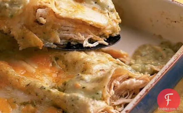 Enchiladas De Pollo (Enchiladas de frango)