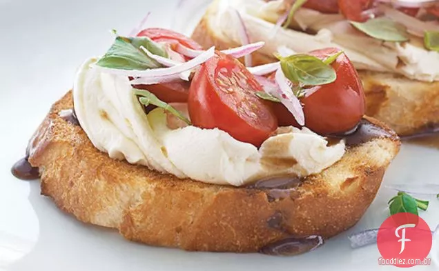 Tomate E Bruschetta Balsâmico