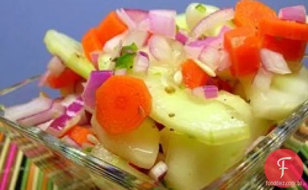 Salada De Pepino Com Zíper