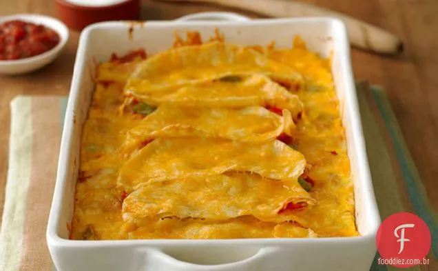 Tortilha Vegetal Queijo Assar