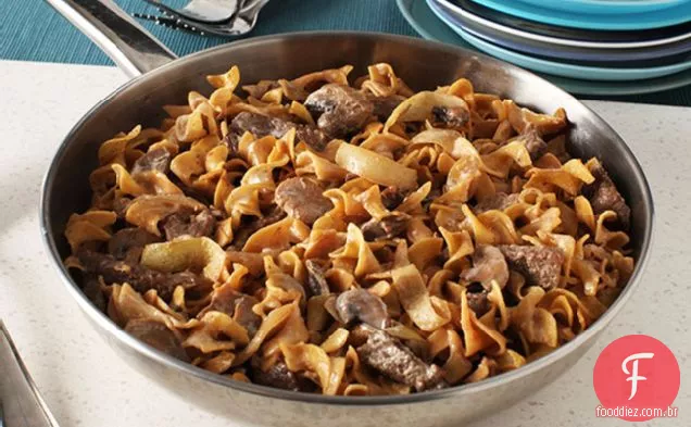 Stroganoff De Carne Cremosa