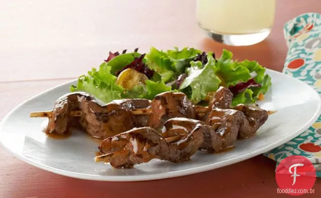 Caramelizado-Espetos De Carne
