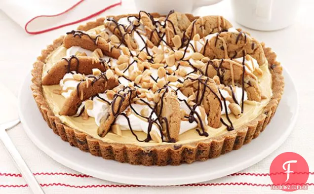 Fácil Manteiga De Amendoim-Torta De Chocolate