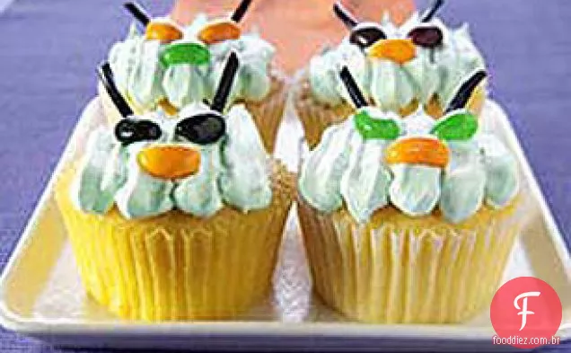 Monstro Verde Cupcakes