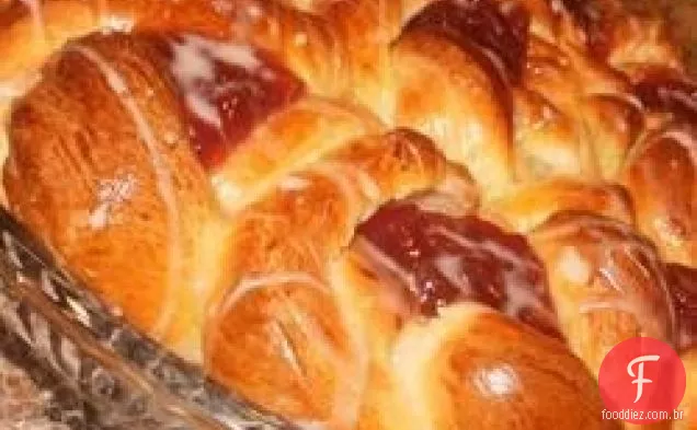 Pull-Apart Pão De Flor De Páscoa