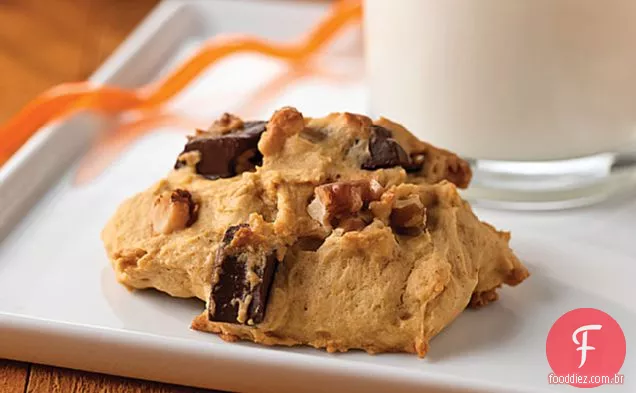Biscoitos De Chocolate Com Abóbora