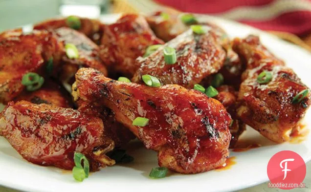 Asas De Frango De Búfalo De Gergelim Picante