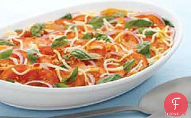Salada De Tomate-Manjericão