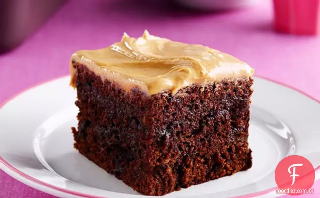 Chocolate Duplo - Manteiga De Amendoim Snacking Bolo