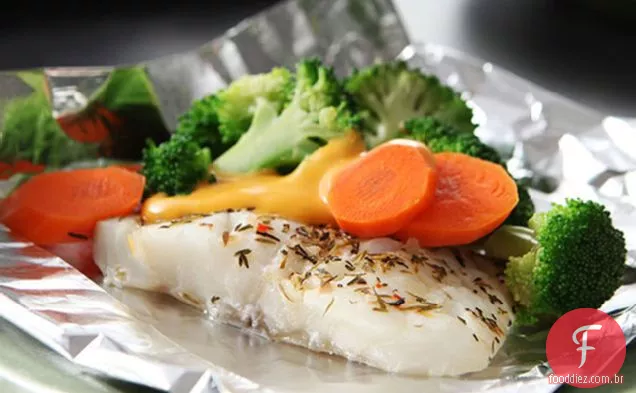 Cheesy Fish ' N Veggie pacotes