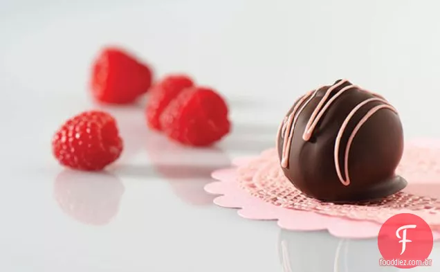 Oreo-Bolas De Biscoito De Framboesa