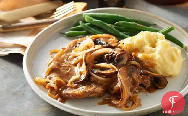 Saucy Pan Steak
