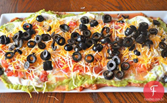 VELVEETA 7 camada mergulho Mexicano