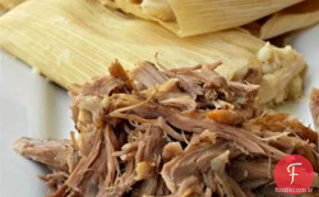Carne de porco para Tamales