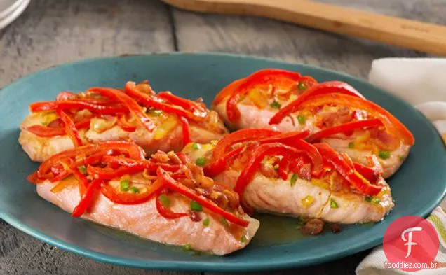 Salmão Vitrificado Serrano-Laranja