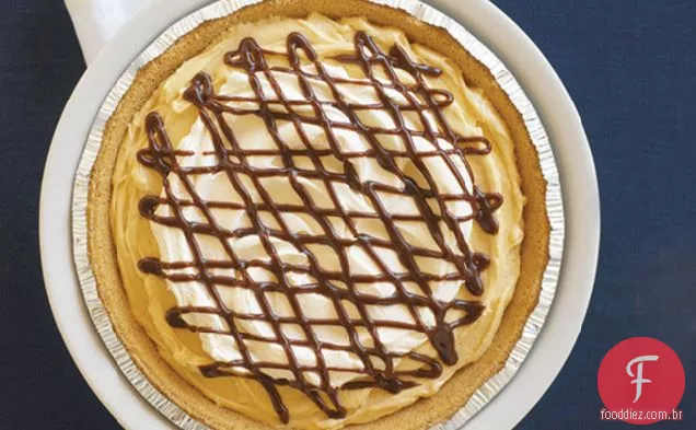 Torta De Creme De Manteiga De Amendoim Fudgy
