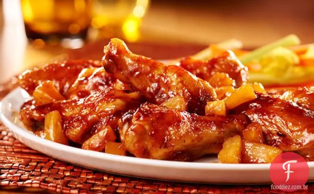 Asas De Frango Abacaxi