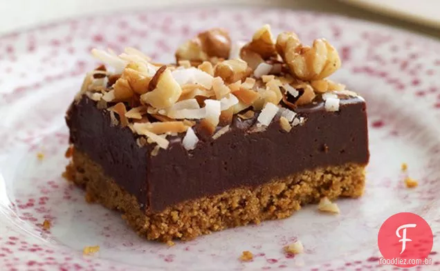 Barras De Coco-Fudge