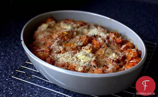 Tomates Recortados Com Croutons