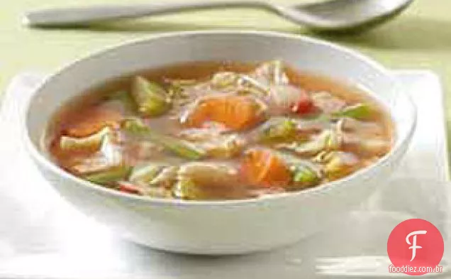 Sopa De Repolho Saudável