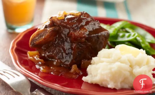 Costelas curtas para churrasco de fogão lento