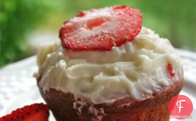 Cupcakes De Morango Reais