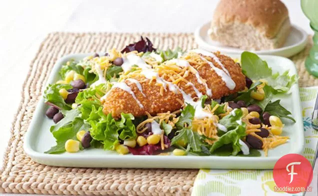 Salada Mexicali De Frango Crocante