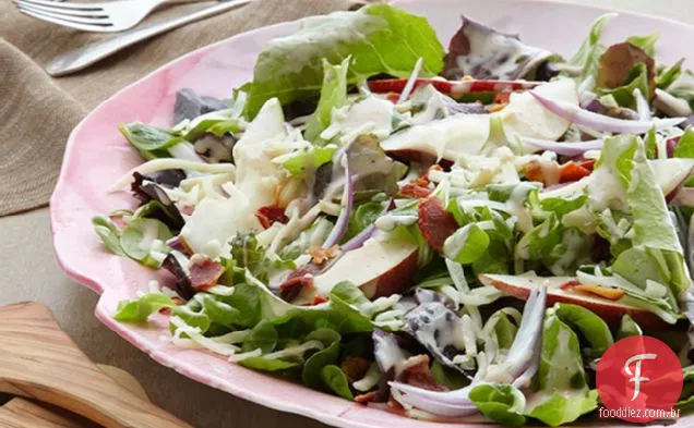 Salada Cremosa Balsâmica-Pêra