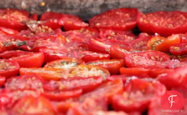 Receita de tomate marinado seco ao sol