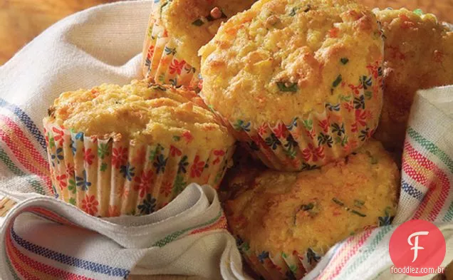 Muffins De Milho Confete