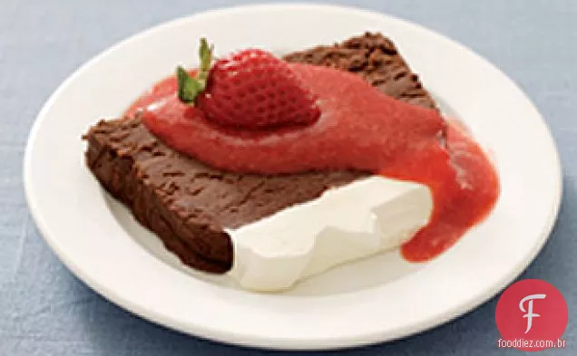Sobremesa De Trufa De Chocolate Duplo