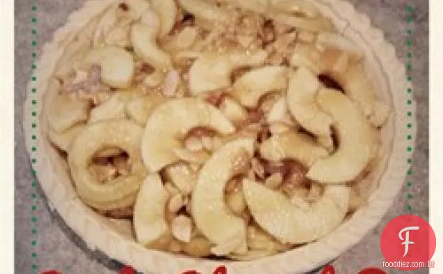 Torta De Amêndoa De Maçã