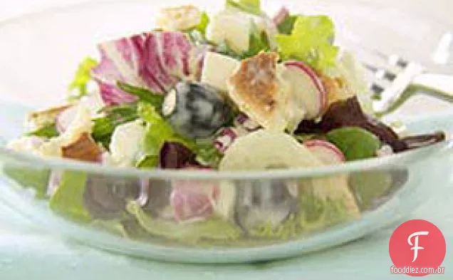 Salada Panzanella Mediterrânea